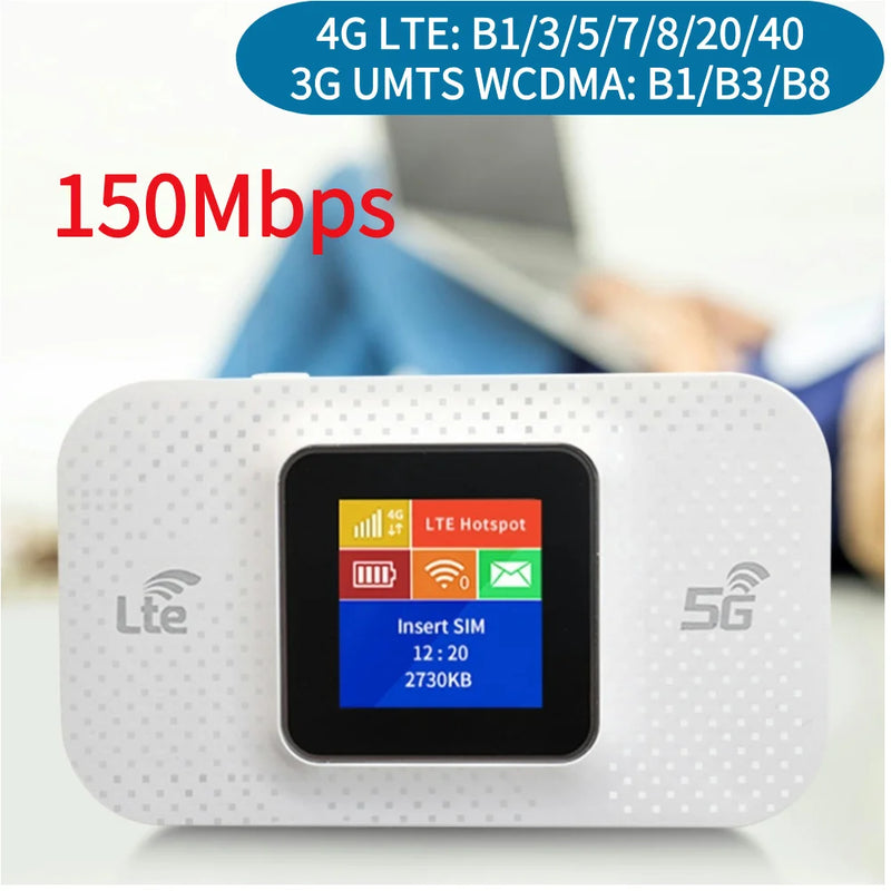 Roteador Portátil 4G LTE